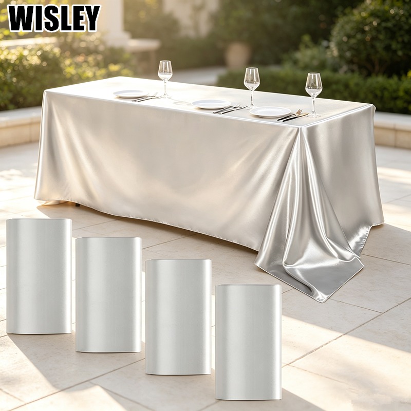Home Textiles News - Satin Tablecloth Smooth Silky Table Cover