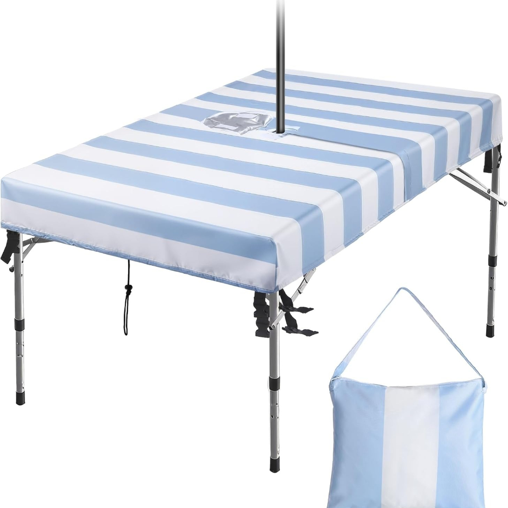 Home Textiles News - Outdoor Tablecloth with Umbrella Hole and