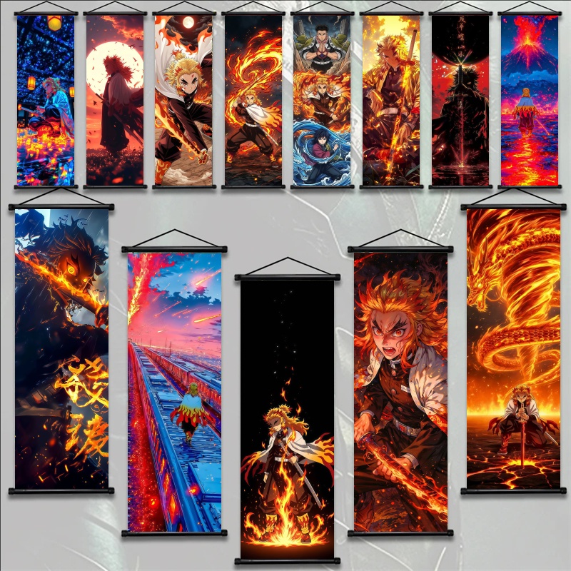 Home Textiles - Demon Slayer Kyojuro Rengoku HD Print