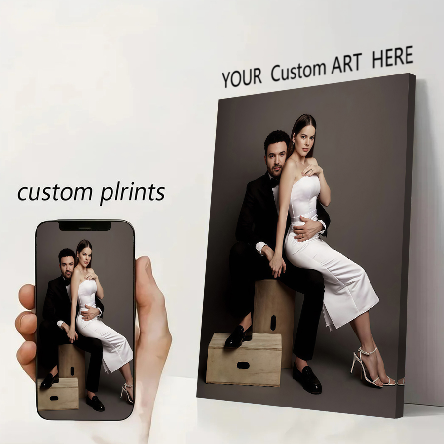 Custom Print Canvas Poster Ani - Home Textiles ulasan dan harga