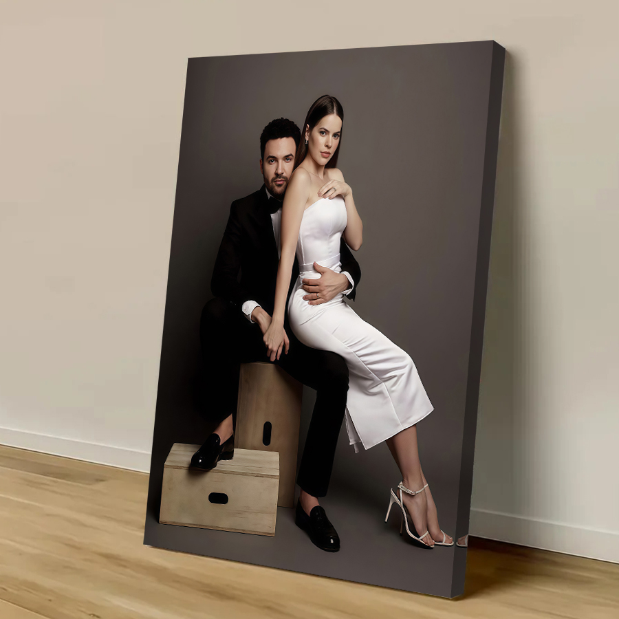 Custom Print Canvas Poster Ani - Home Textiles ulasan dan harga