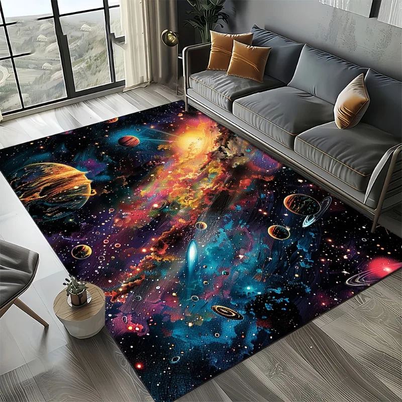 Cosmic Nebula Star Black Hole  - Galaxy Home Textiles ulasan dan harga