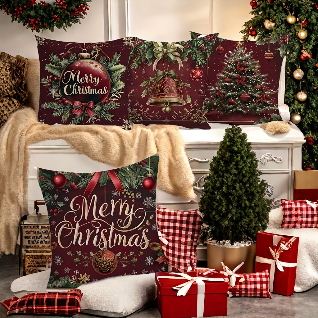Festive Christmas Pillowcases: - Home Textiles News ulasan dan harga