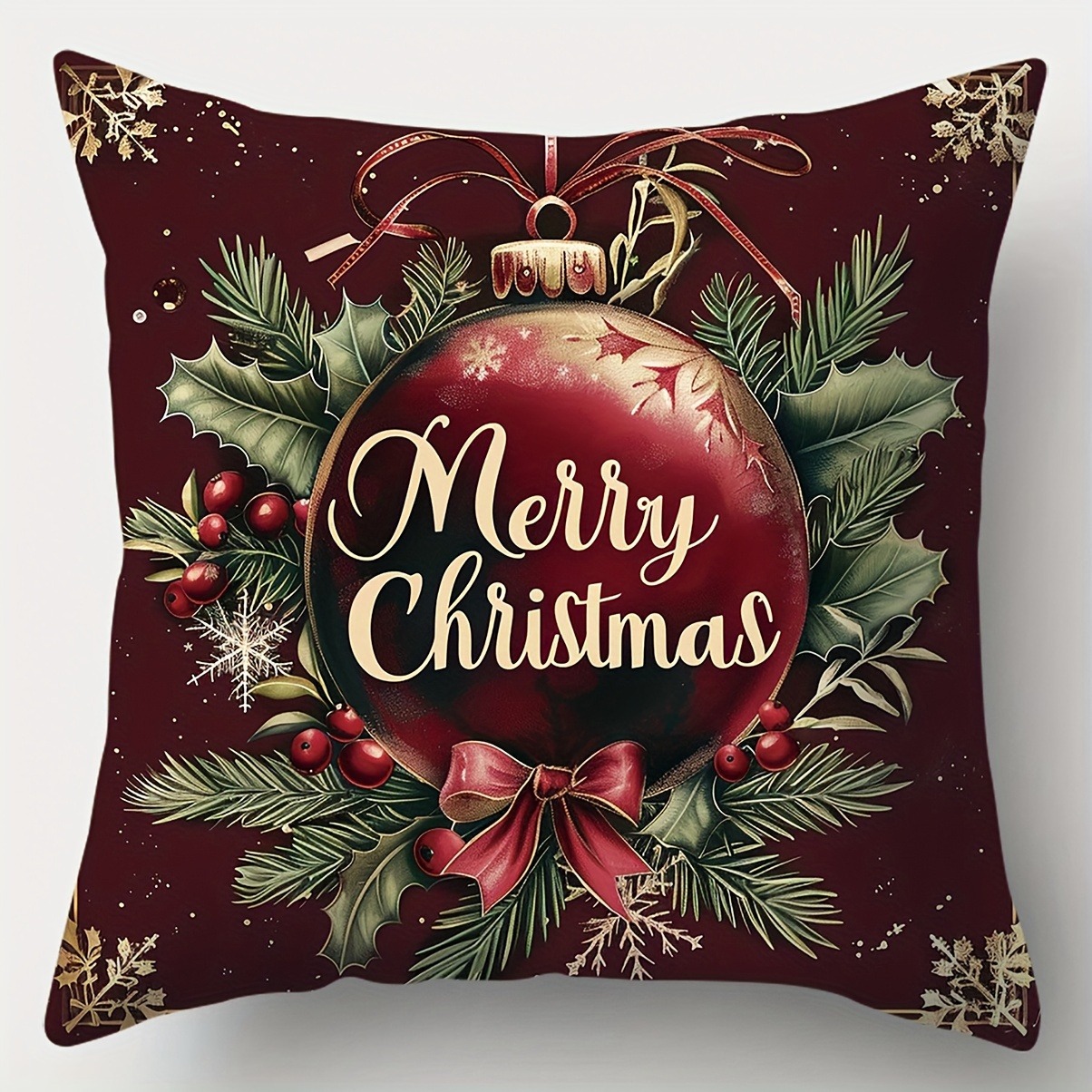Festive Christmas Pillowcases: - Home Textiles News ulasan dan harga