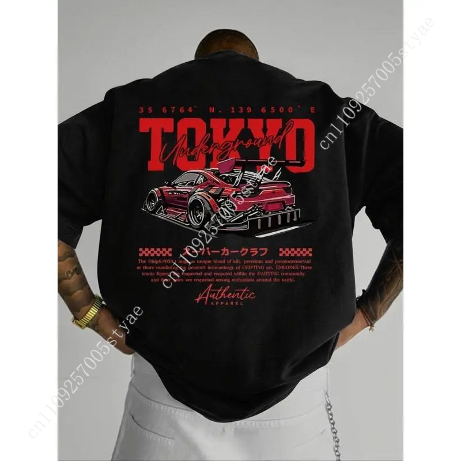 Men's Regular Fit Car & Letter - Quilt Cotton Summer ulasan dan harga