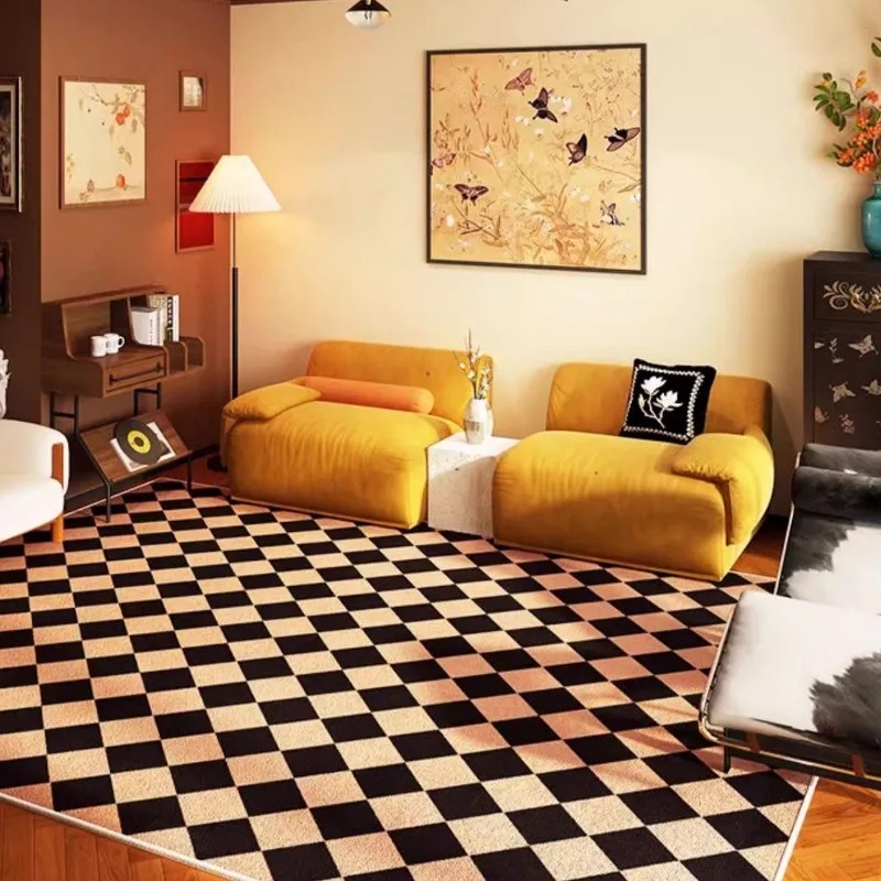 Korean Style Large Living Room - Home Textiles Plaid ulasan dan harga