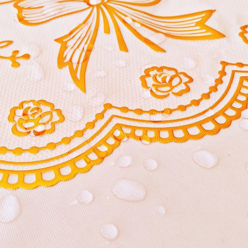 New PVC Oval Waterproof Tablec - Home Textiles News ulasan dan harga