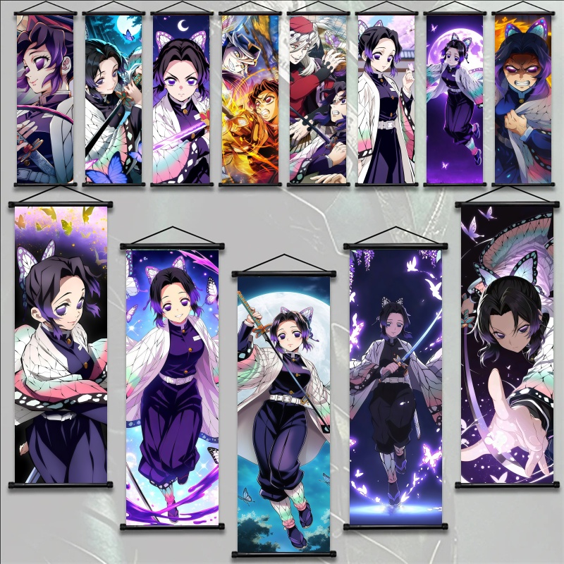 Shinobu Kocho Demon Slayer Art - Home Textiles ulasan dan harga