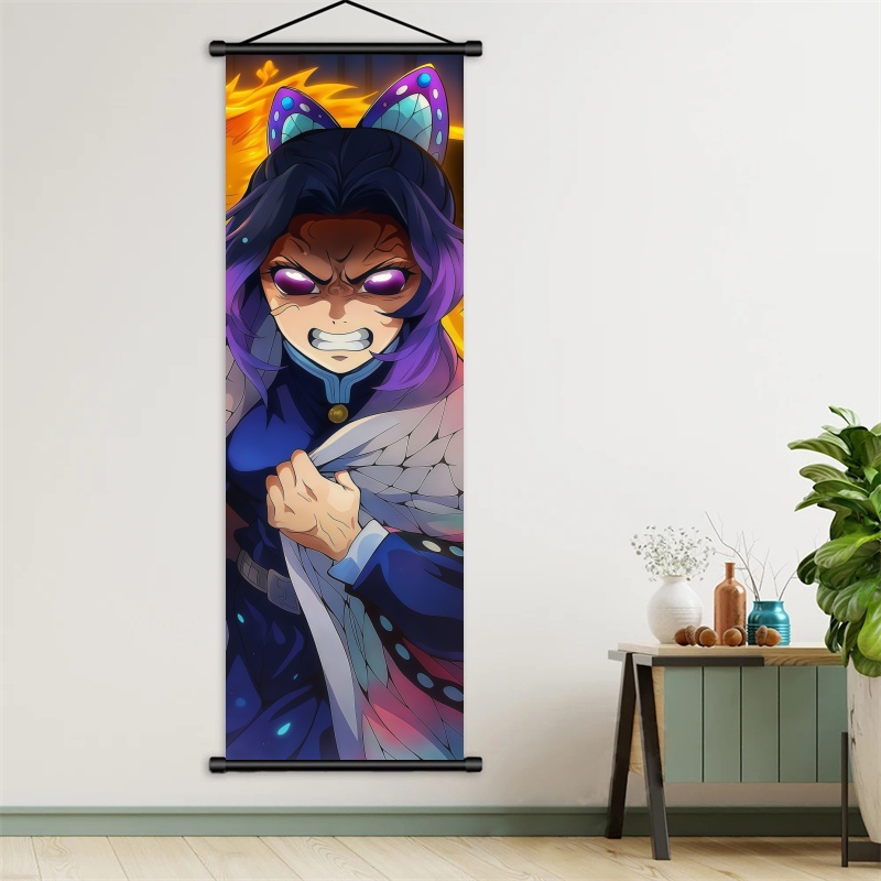 Shinobu Kocho Demon Slayer Art - Home Textiles ulasan dan harga