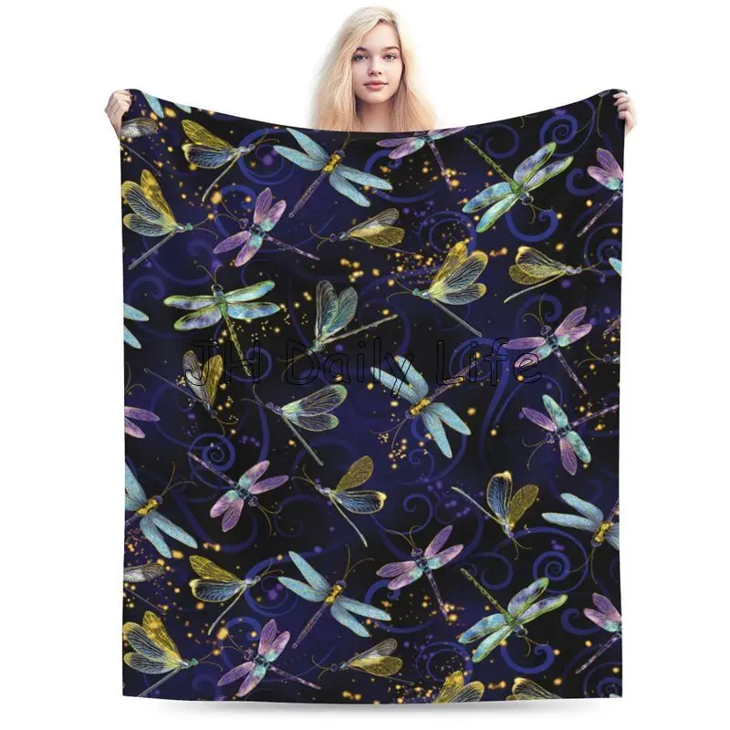 Dragonfly Galaxy Fleece Blanke - Galaxy Home Textiles ulasan dan harga
