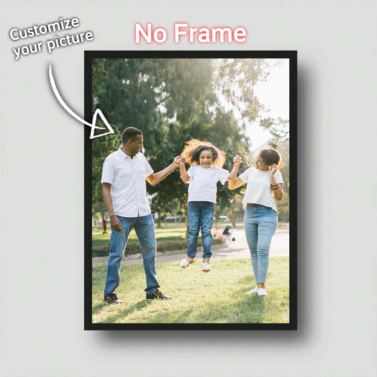 Custom Print Canvas Painting B - Home Textiles ulasan dan harga