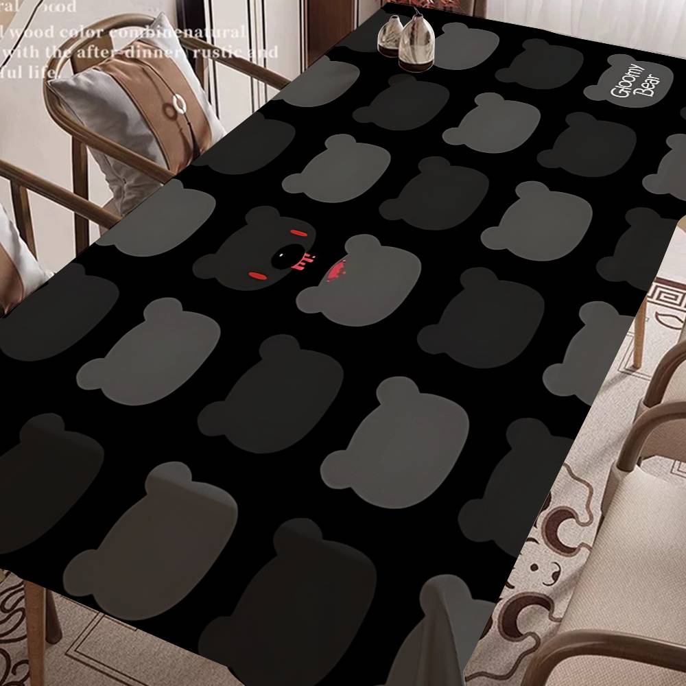 Cartoon G-gloomy Bear Tableclo - Home Textiles News ulasan dan harga