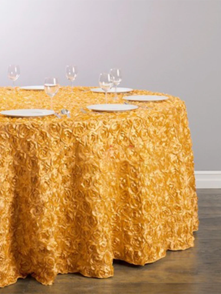 3D Rose Petal Tablecloth Carpe - Home Textiles News ulasan dan harga