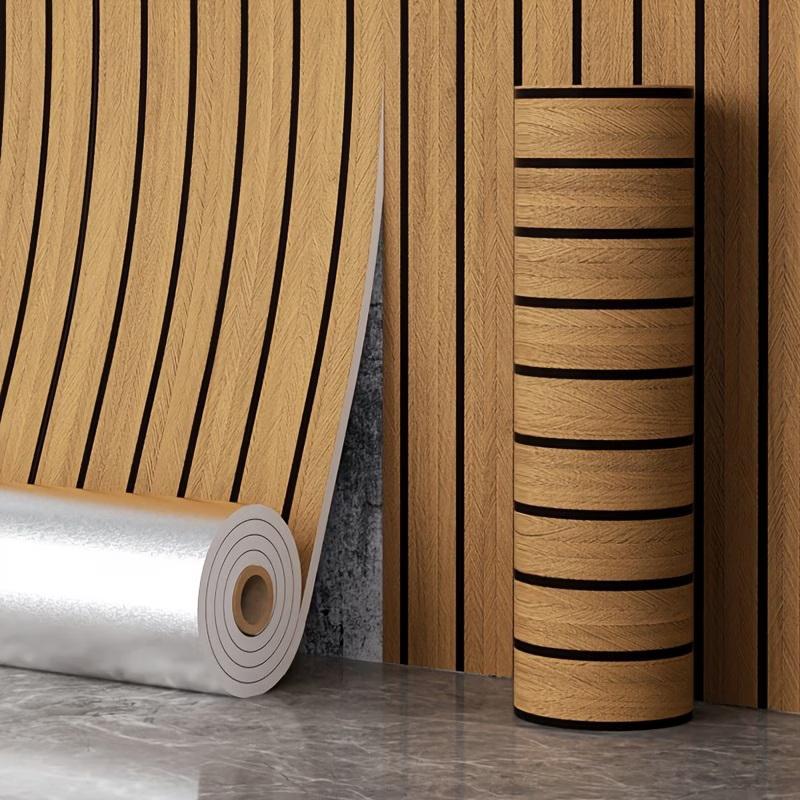 Thick Brown Grid Peel And Stic - Home Textiles Plaid ulasan dan harga