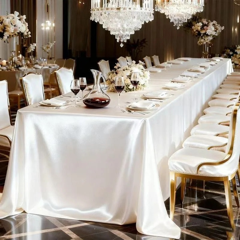 Satin Tablecloth Smooth Silky  - Home Textiles News ulasan dan harga