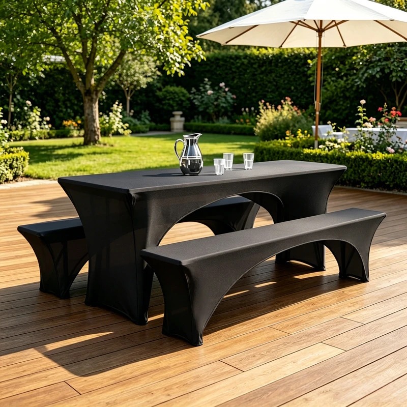 3Pcs Spandex Table Cover Open  - Home Textiles News ulasan dan harga