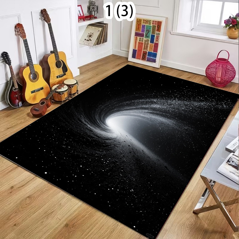 Galaxy Swirl Carpet Starry Sky - Galaxy Home Textiles ulasan dan harga