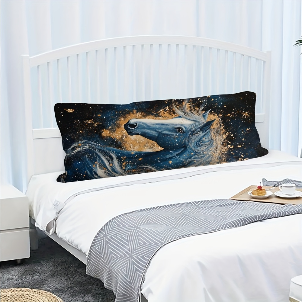 1pc Long Pillowcase, Minimalis - Galaxy Home Textiles ulasan dan harga