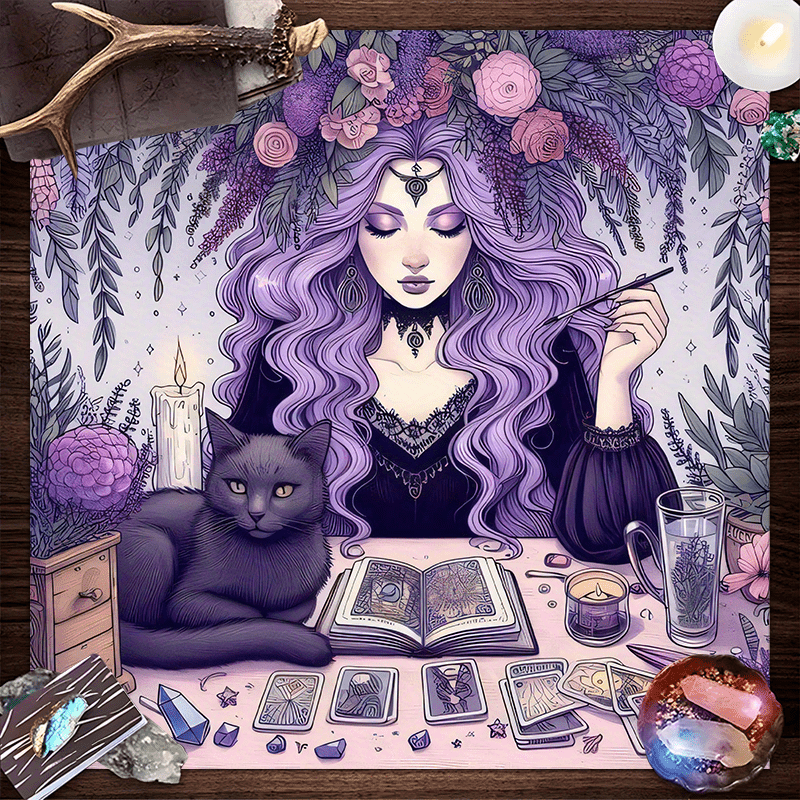 Wisteria Witch Tablecloth Taro - Home Textiles News ulasan dan harga