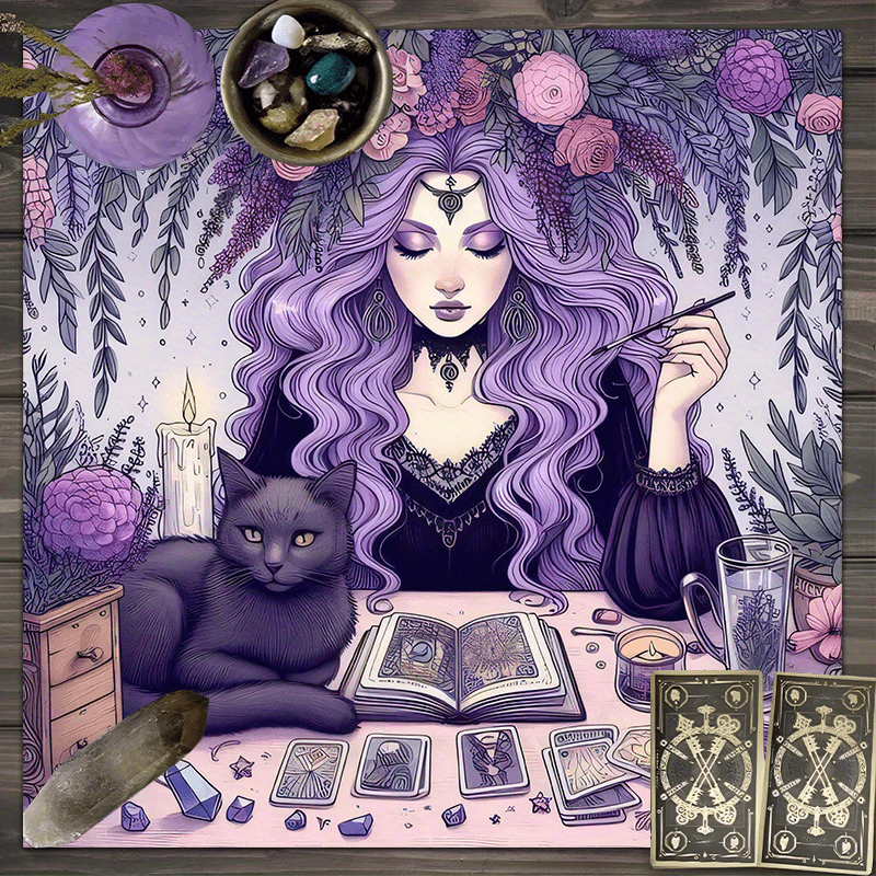 Wisteria Witch Tablecloth Taro - Home Textiles News ulasan dan harga