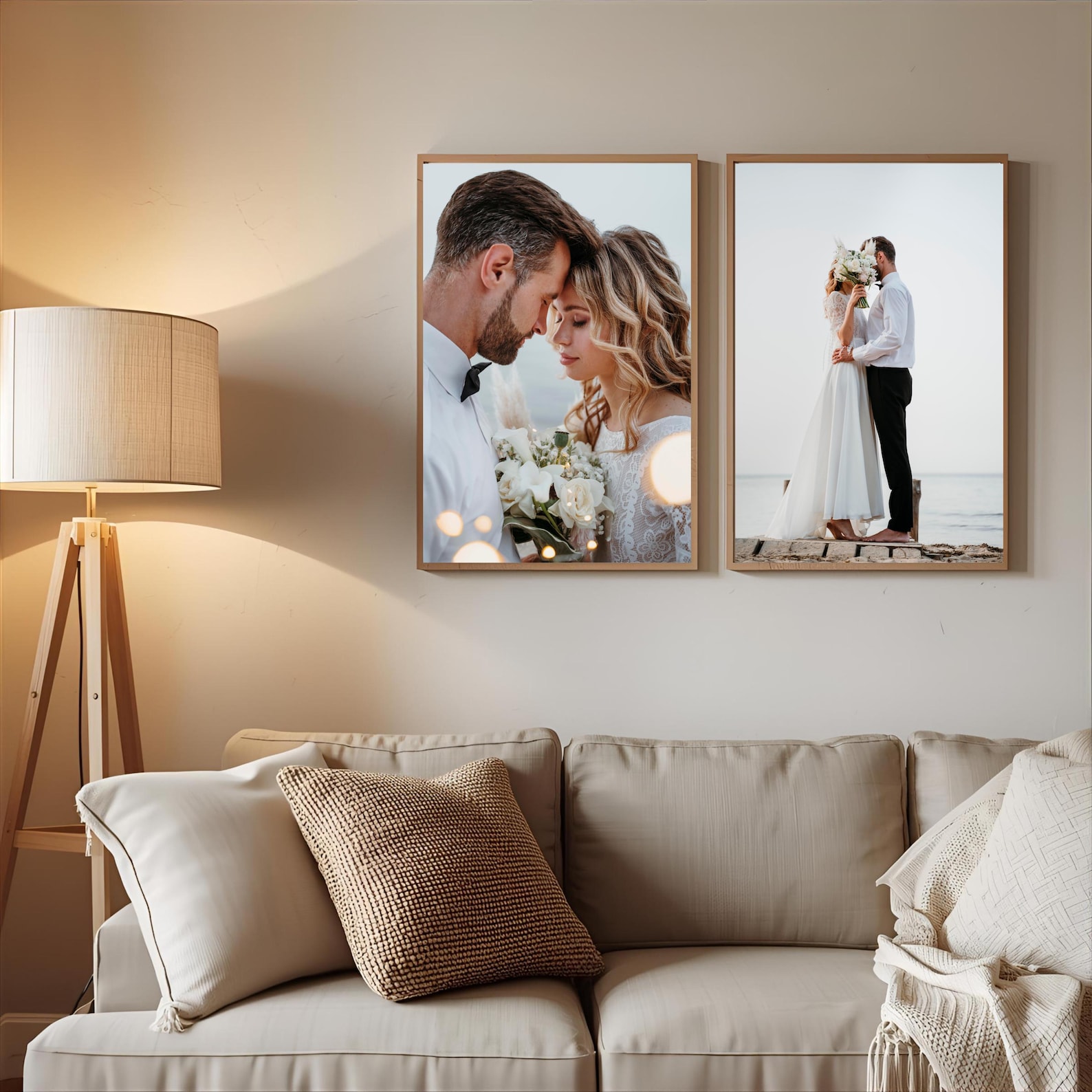 Personalized Photo Canvas, Cus - Home Textiles ulasan dan harga