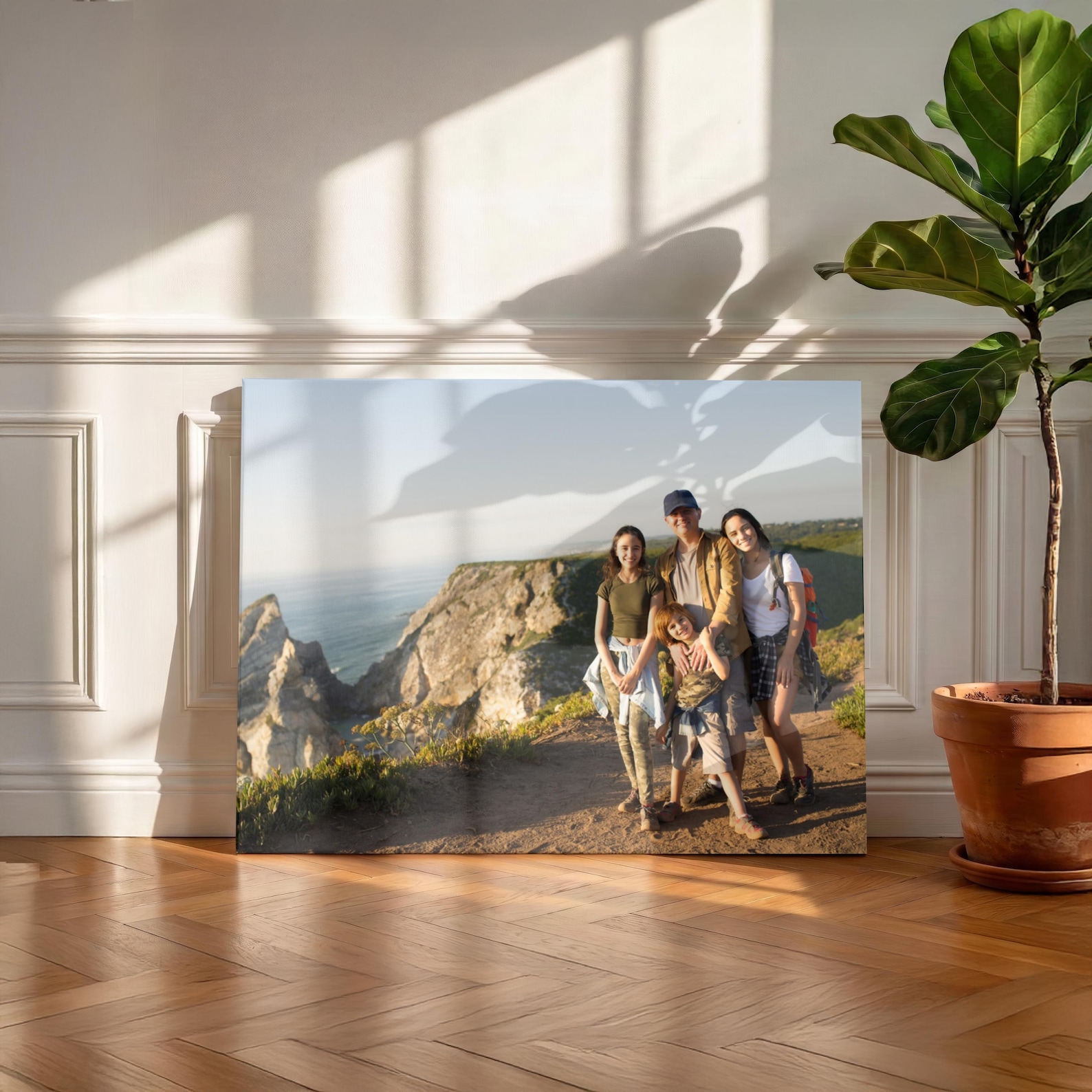 Personalized Photo Canvas, Cus - Home Textiles ulasan dan harga