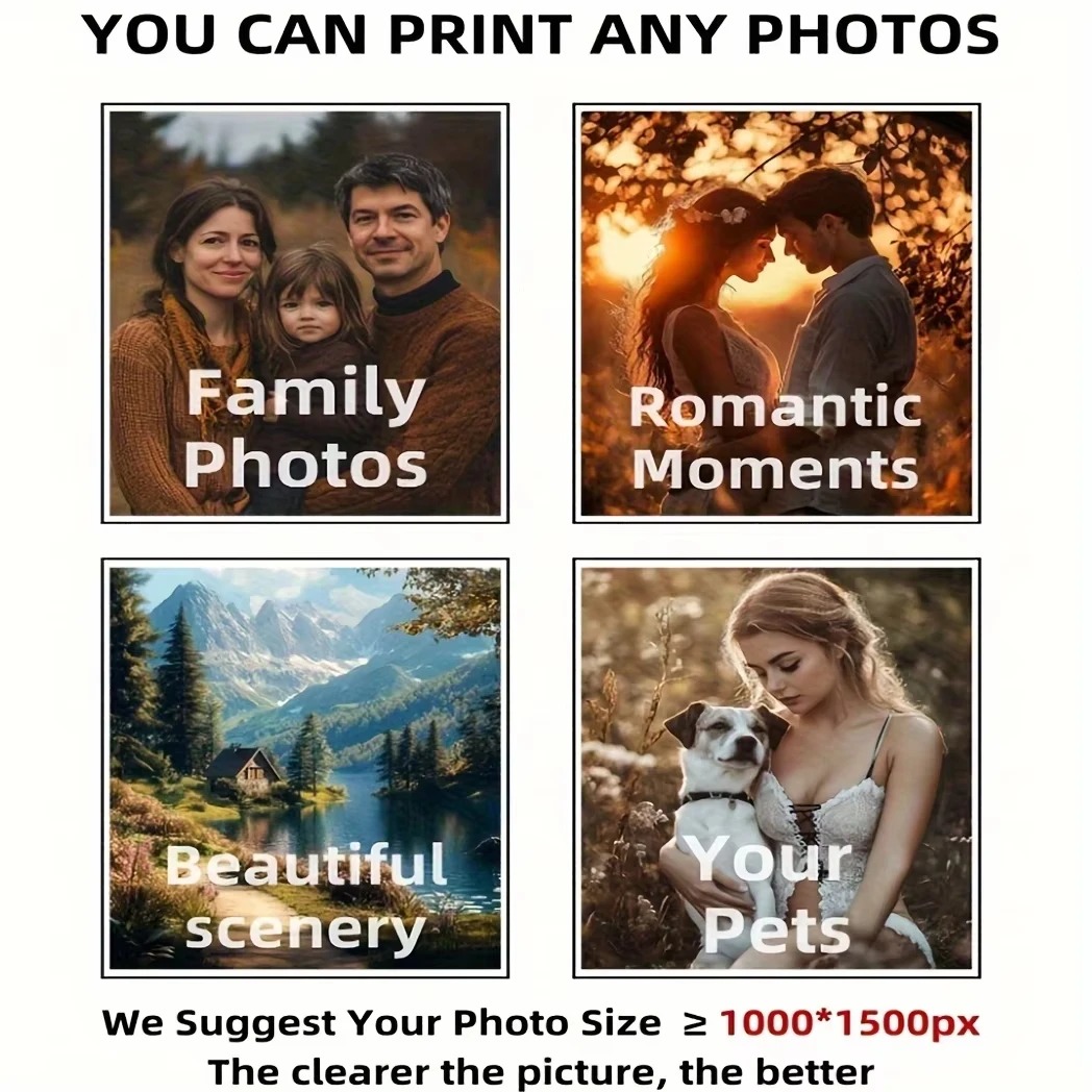Personalized Photo Canvas, Cus - Home Textiles ulasan dan harga
