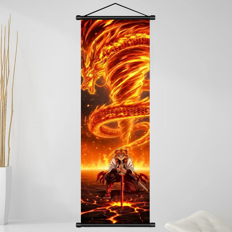 Demon Slayer Kyojuro Rengoku H - Home Textiles ulasan dan harga
