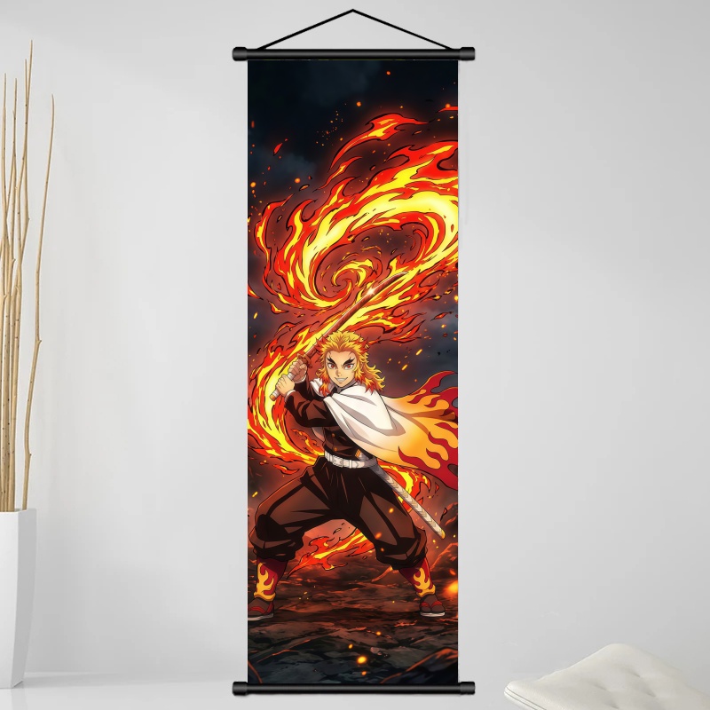 Demon Slayer Kyojuro Rengoku H - Home Textiles ulasan dan harga