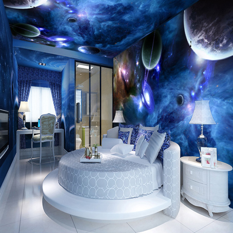 Customized products 3D mural G - Galaxy Home Textiles ulasan dan harga