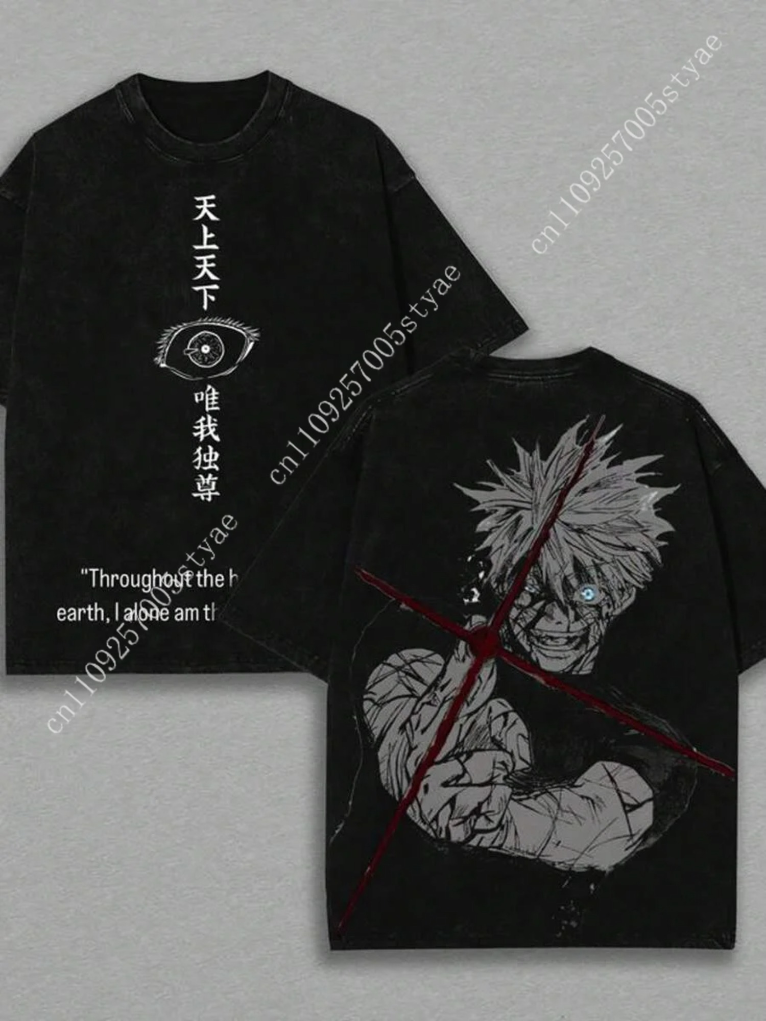 Gojo Satoru Graphic Tshirt  Ma - Quilt Cotton Summer ulasan dan harga