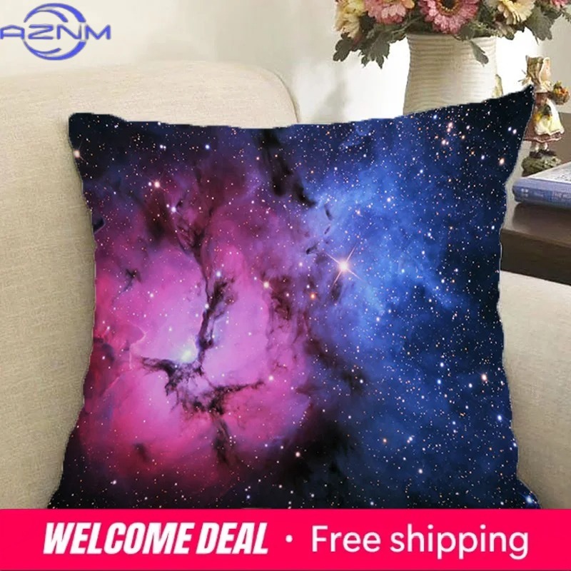 Universe Galaxy Decorative Pil - Galaxy Home Textiles ulasan dan harga