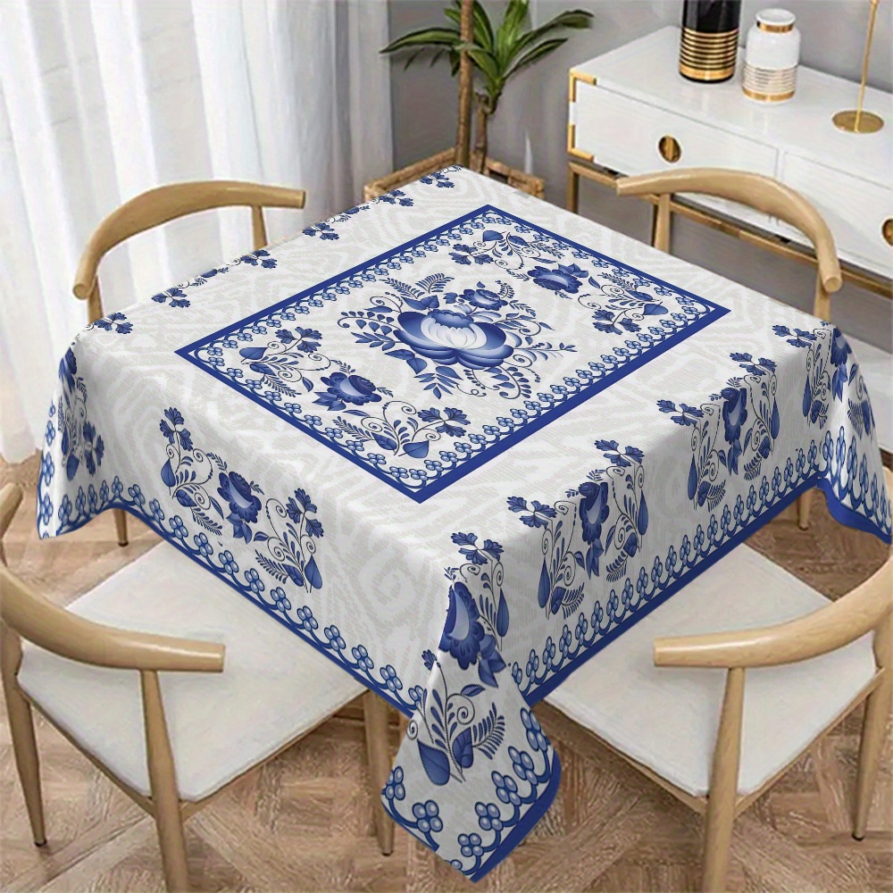 Country Style Square Tableclot - Home Textiles ulasan dan harga