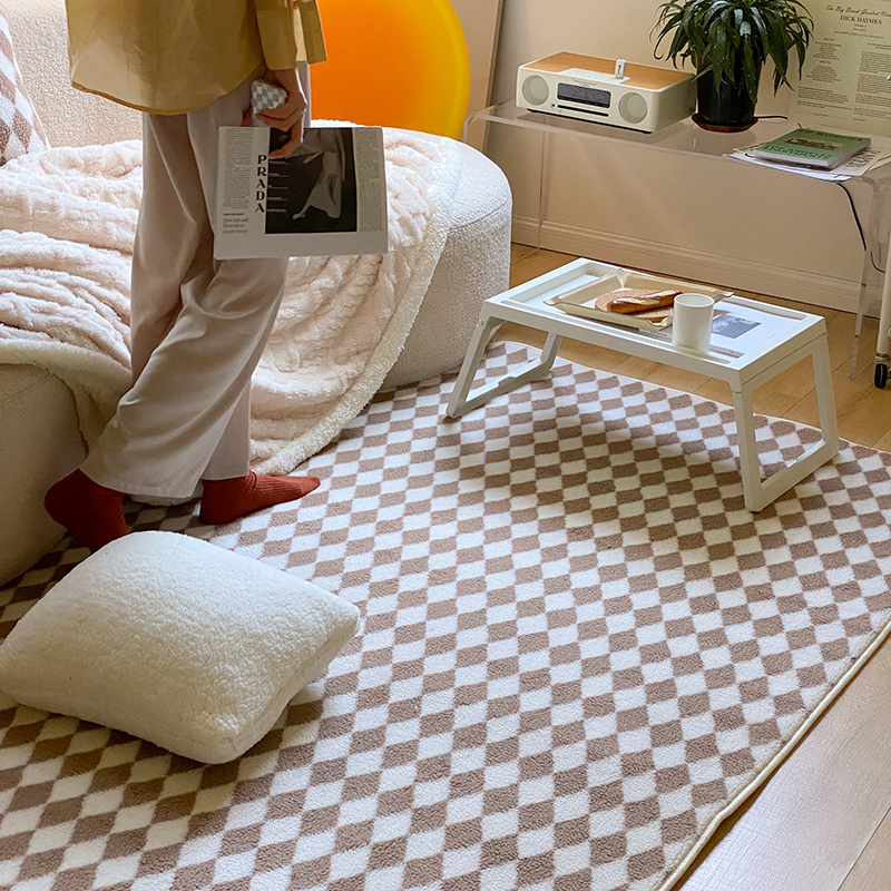 Japanese Style Carpets for Liv - Home Textiles Plaid ulasan dan harga