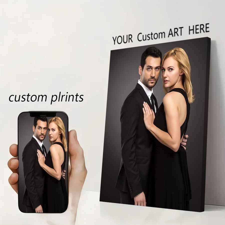 Custom Print Canvas Poster Ani - Home Textiles ulasan dan harga