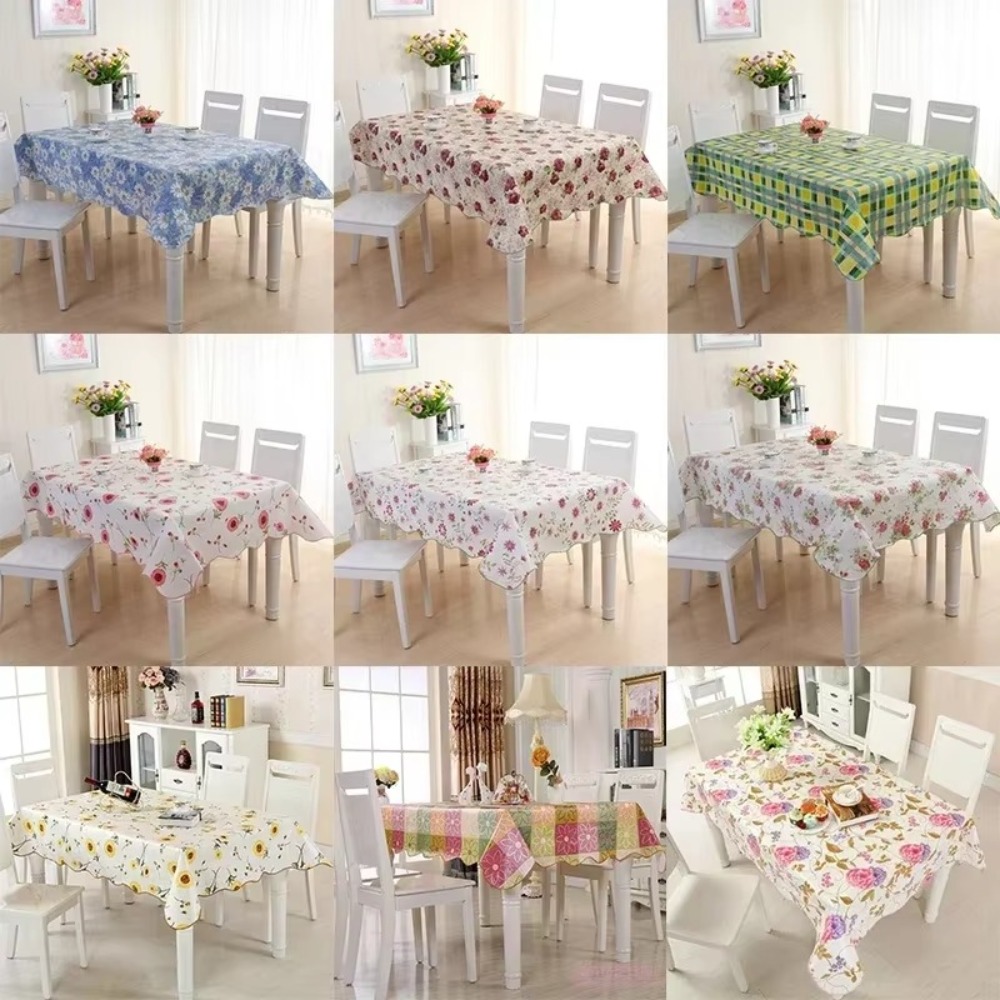 Waterproof PVC Table Cloth Hom - Home Textiles News ulasan dan harga