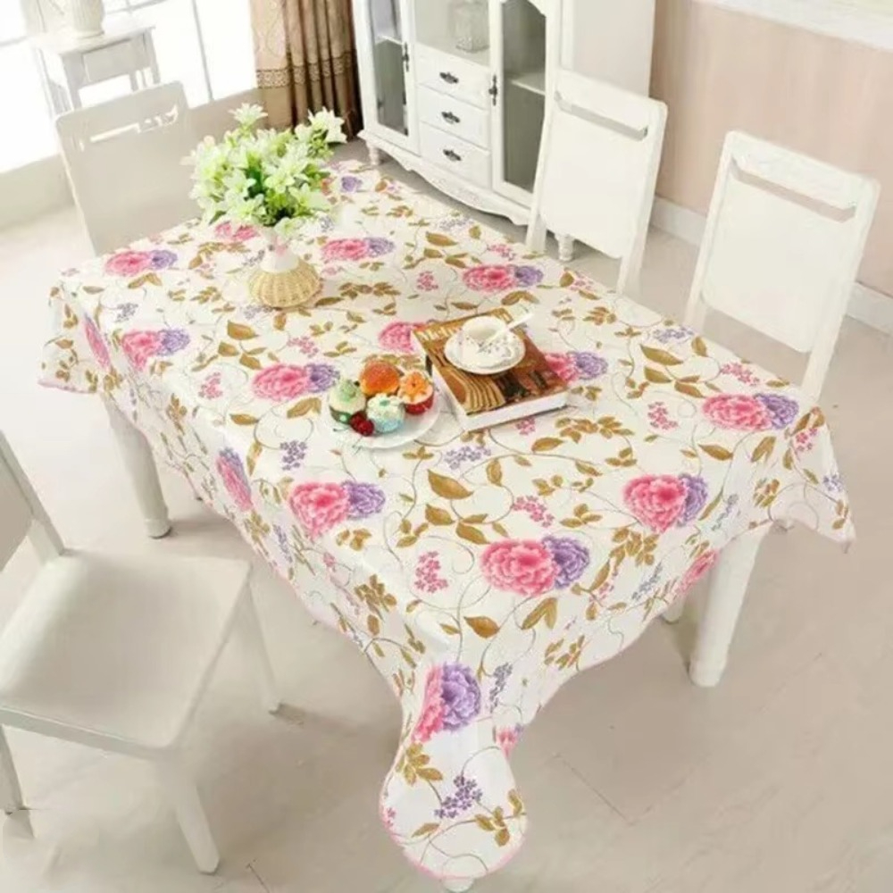 Waterproof PVC Table Cloth Hom - Home Textiles News ulasan dan harga