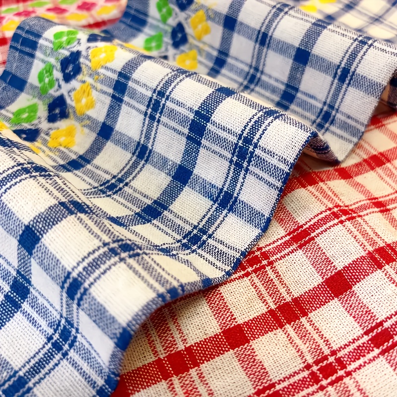 4/6/8/10/12 Pieces, 40Cm*69Cm, - Home Textiles Plaid ulasan dan harga