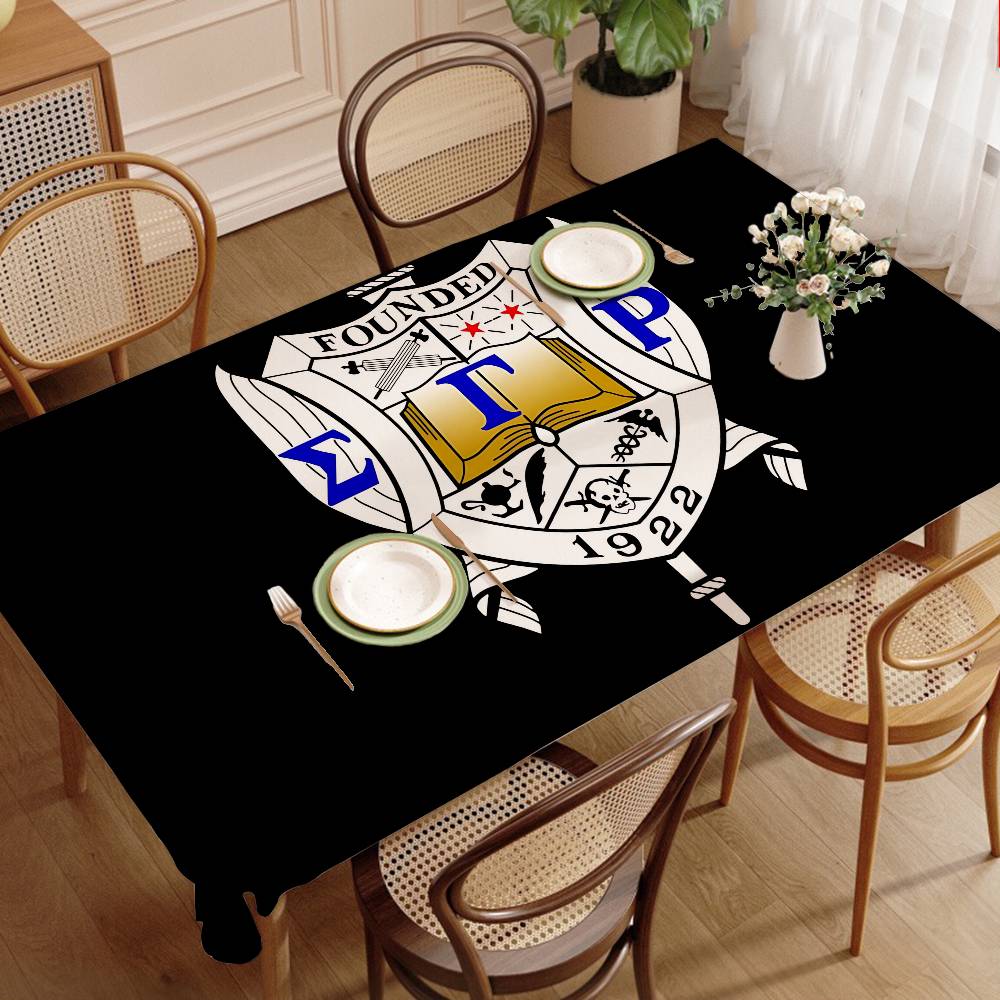Sigma Gamma Rho LOGO Tableclot - Home Textiles News ulasan dan harga