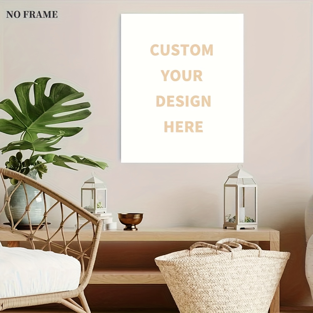 Custom Canvas Print with Your  - Home Textiles ulasan dan harga