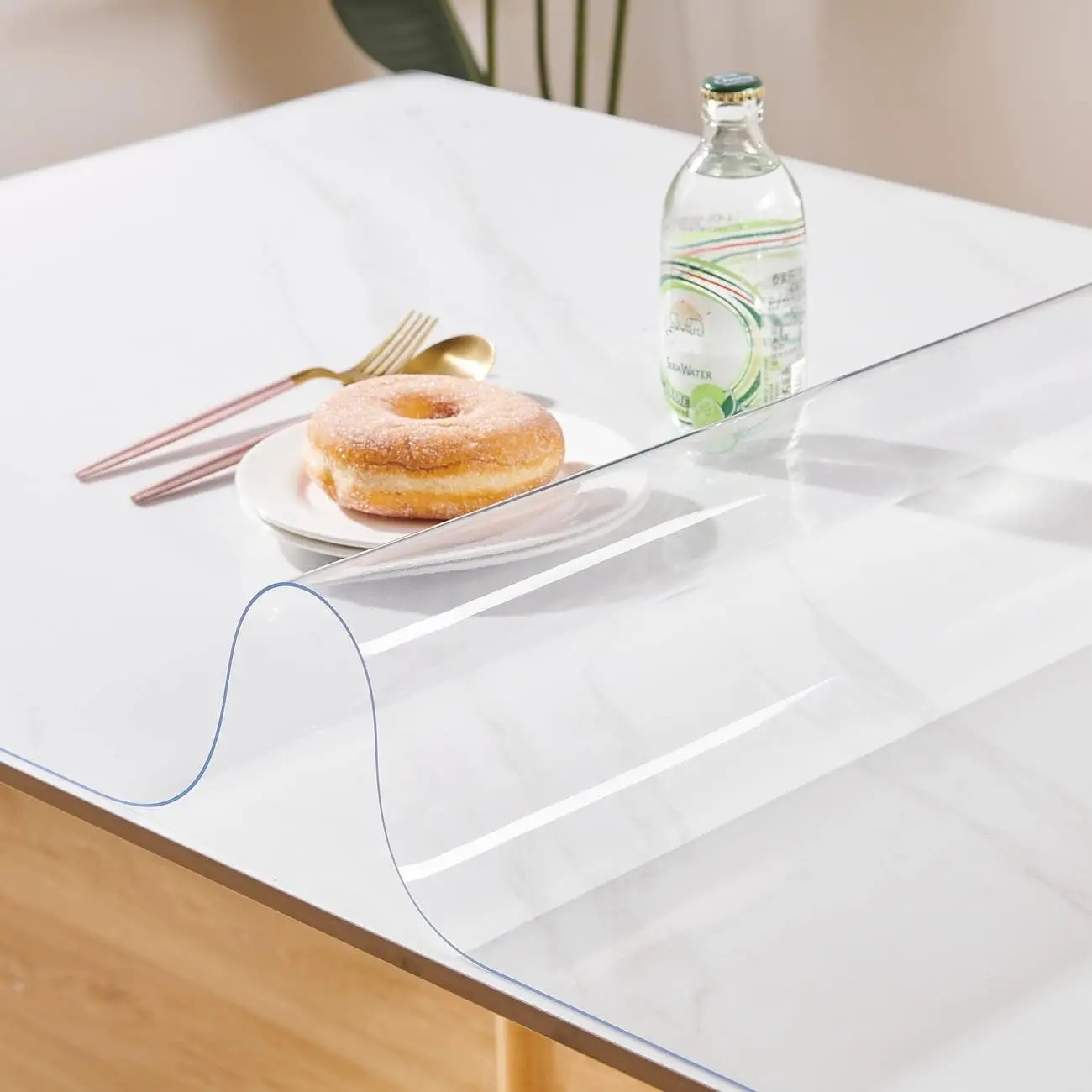 Clear Vinyl Tablecloth Cover,  - Home Textiles News ulasan dan harga