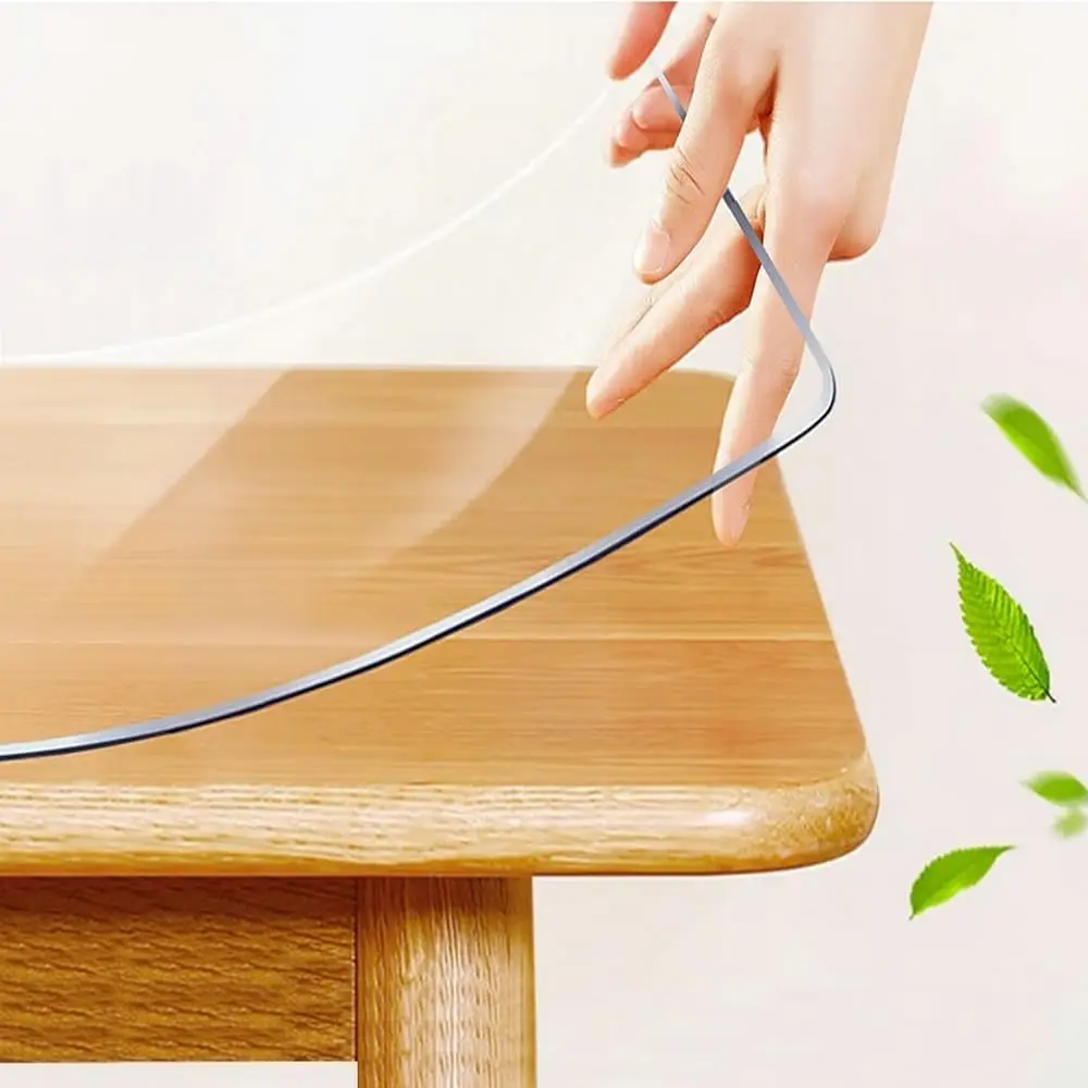 Clear Vinyl Tablecloth Cover,  - Home Textiles News ulasan dan harga