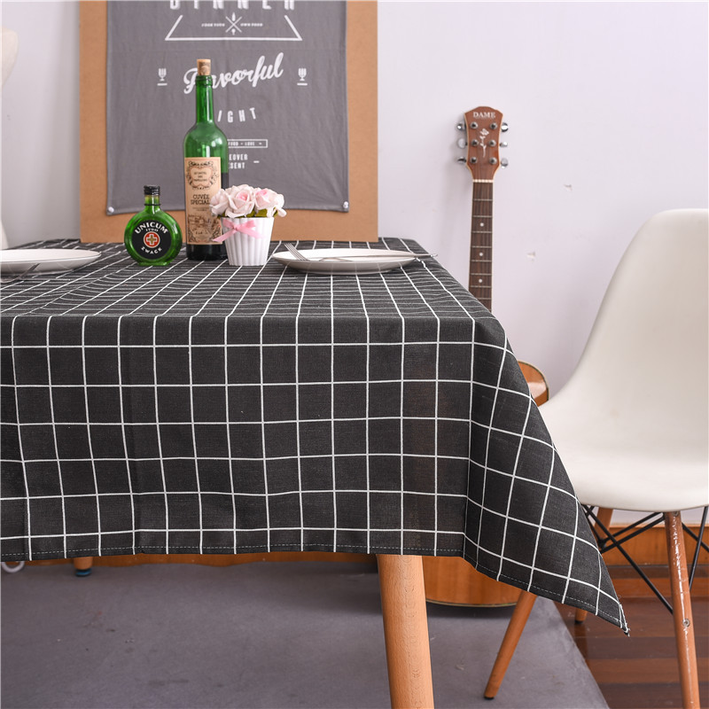 Table Cloth for Home Linen Cot - Home Textiles Plaid ulasan dan harga